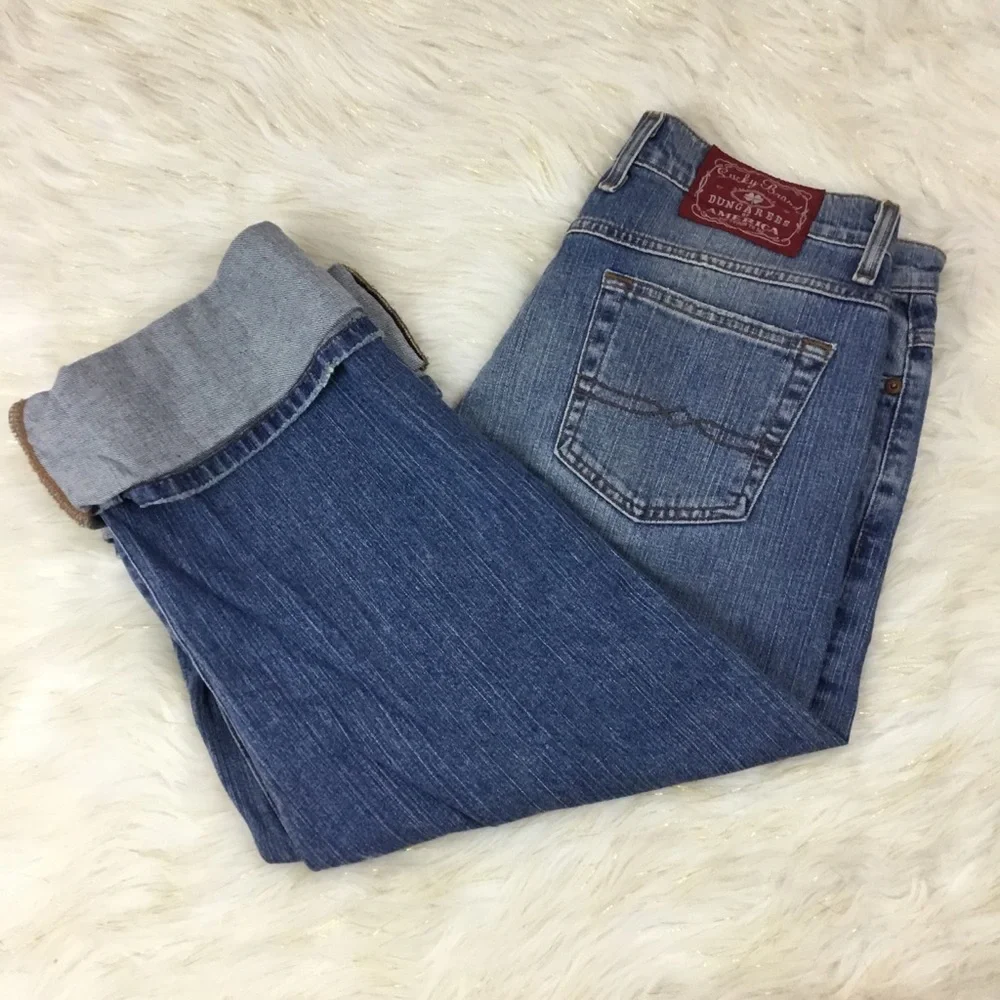 Lucky Brand Y2K Dungarees Rider Fit Relaxed